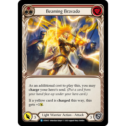 Beaming Bravado (Red) - DTD