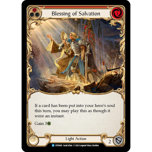 Blessing of Salvation (Red) - DTD