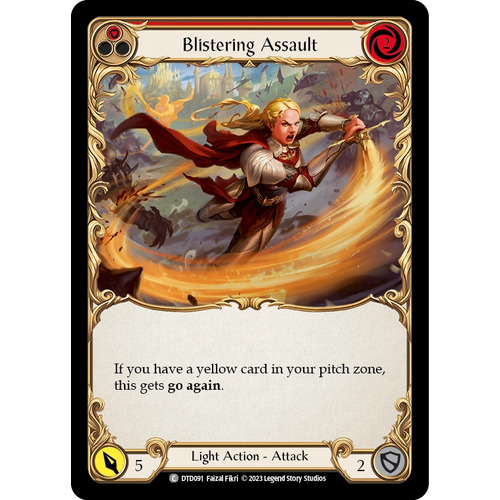 Blistering Assault (Red) - DTD