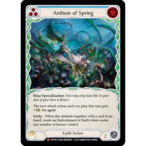 Anthem of Spring - DTD