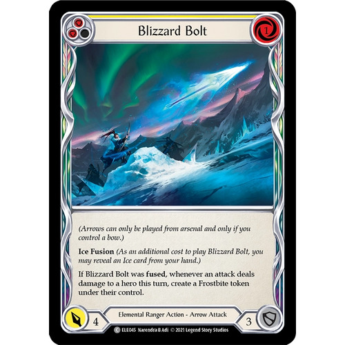 Blizzard Bolt (Yellow) - ELE