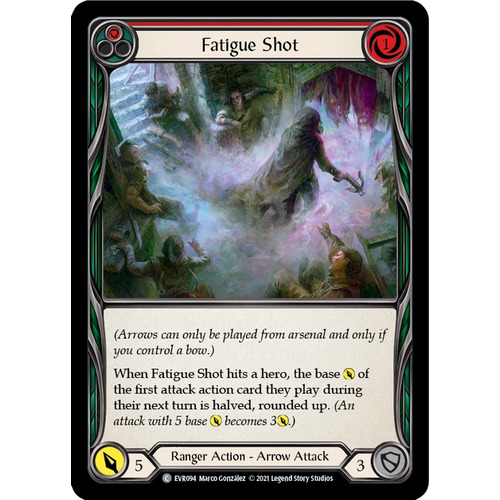 3x Fatigue Shot (Red)  - EVR