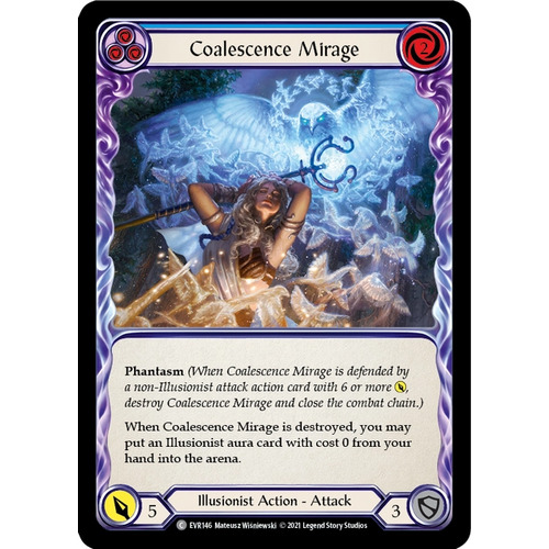 3x Coalescence Mirage (Blue)  - EVR