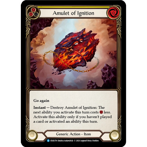 3x Amulet of Ignition  - EVR