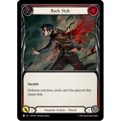 Back Stab (Red) (Regular) - HNT