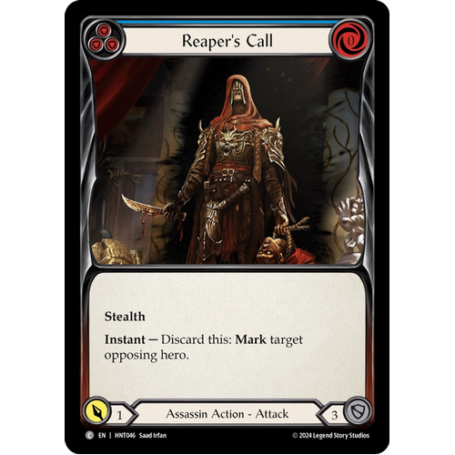 Reaper's Call (Blue) (Regular) - HNT