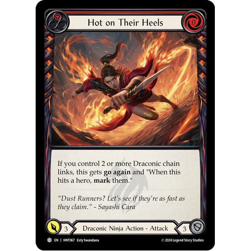 Hot on Their Heels (Red) (Regular) - HNT