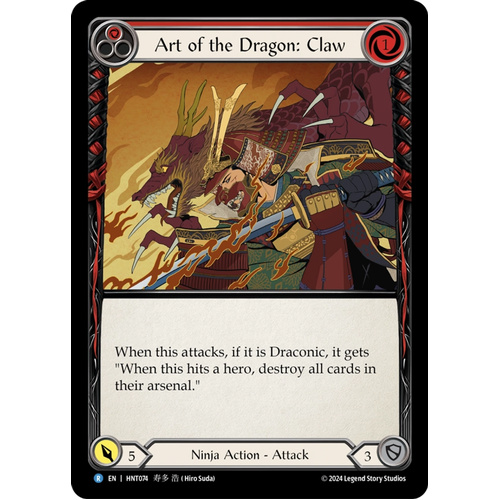 Art of the Dragon: Claw (Regular) - HNT