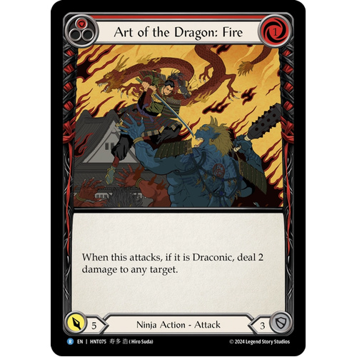 Art of the Dragon: Fire (Regular) - HNT