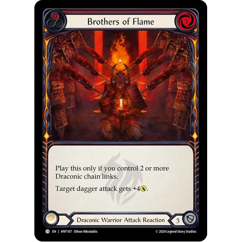 Brothers of Flame (Red) (Regular) - HNT