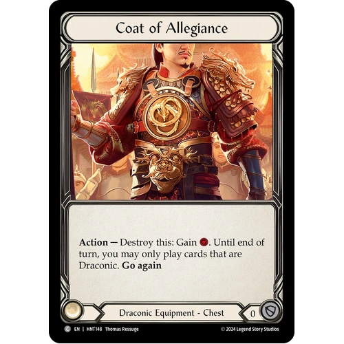 Coat of Allegiance (Regular) - HNT