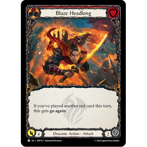 Blaze Headlong (Red) (Regular) - HNT