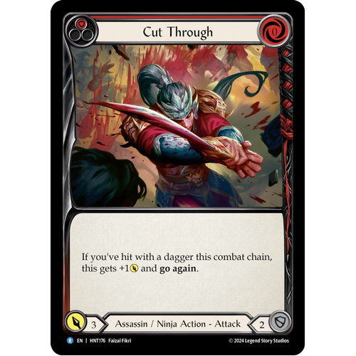 Cut Through (Red) (Regular) - HNT