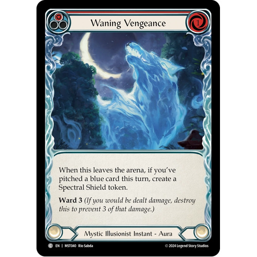 Waning Vengeance (Red) - MST