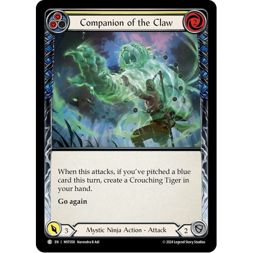 Companion of the Claw (Yellow) - MST