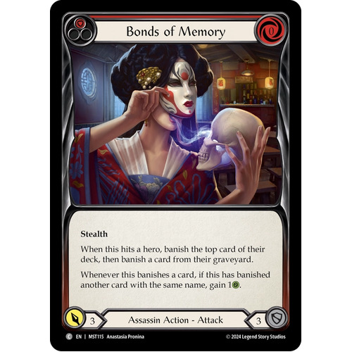 Bonds of Memory (Red) - MST