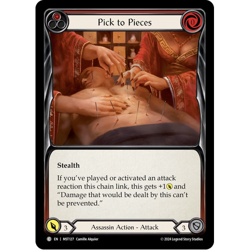 Pick to Pieces (Red) - MST