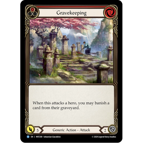 Gravekeeping (Red) - MST