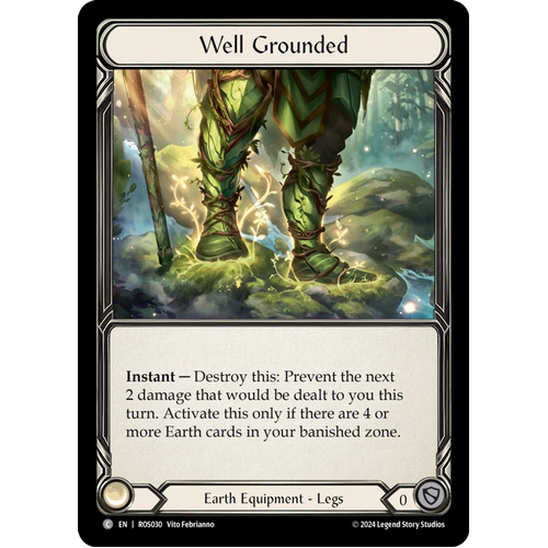 Well Grounded (Regular) - ROS