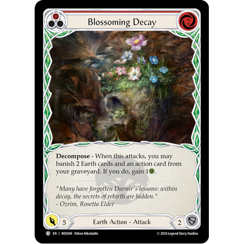 Blossoming Decay (Red) (Regular) - ROS