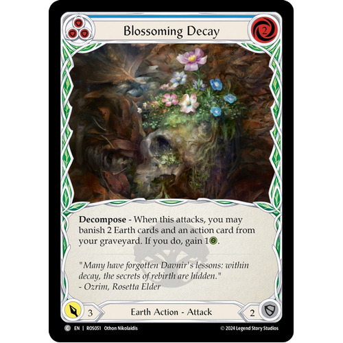 Blossoming Decay (Blue) (Regular) - ROS