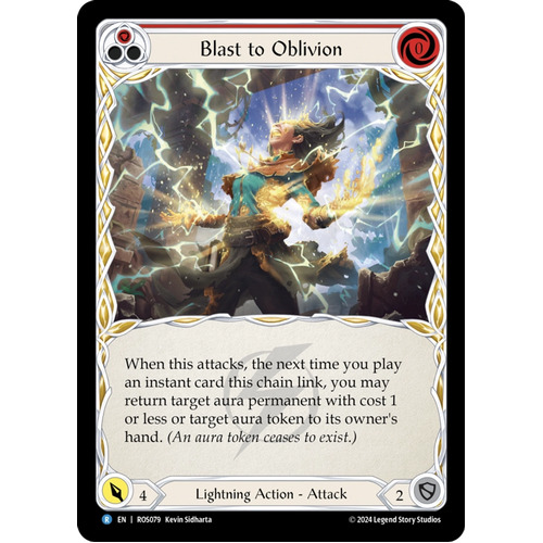 Blast to Oblivion (Red) (Regular) - ROS