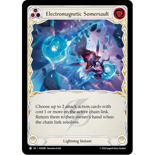 Electromagnetic Somersault (Yellow) (Rainbow Foil) - ROS