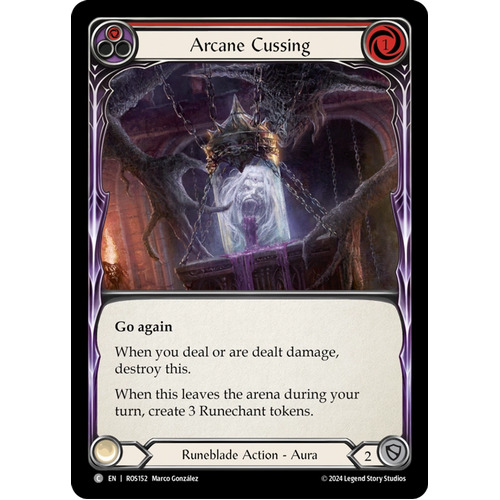 Arcane Cussing (Red) (Regular) - ROS