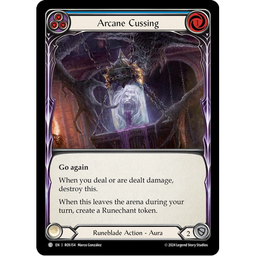 Arcane Cussing (Blue) (Regular) - ROS