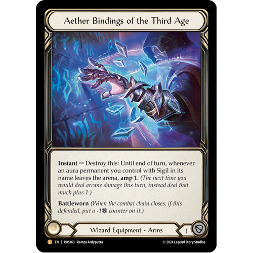 Aether Bindings of the Third Age (Cold Foil) - ROS