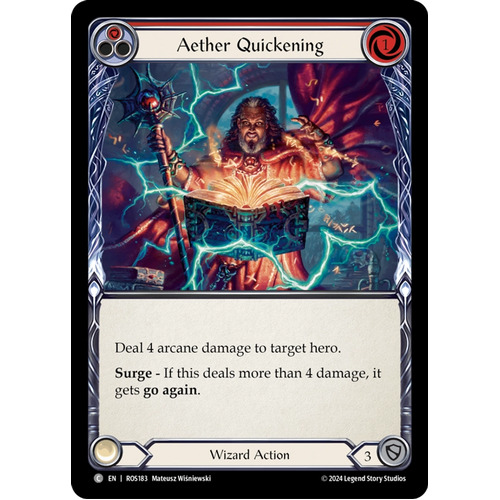 Aether Quickening (Red) (Regular) - ROS