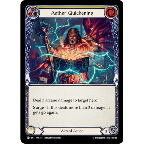 Aether Quickening (Yellow) (Regular) - ROS