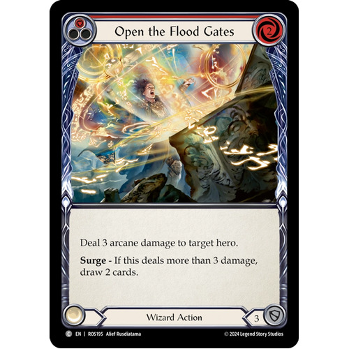 Open the Flood Gates (Red) (Regular) - ROS