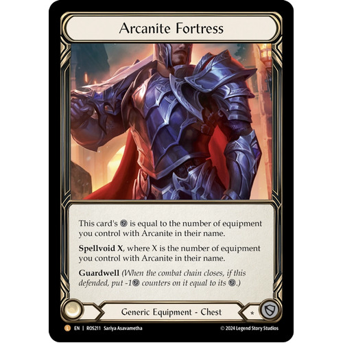 Arcanite Fortress (Rainbow Foil) - ROS