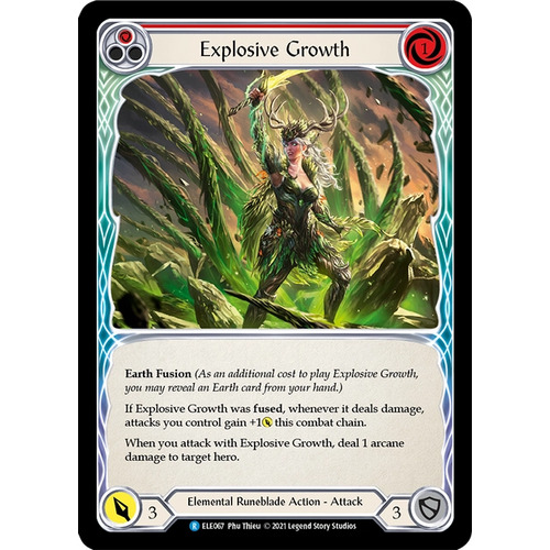 Explosive Growth (Red)  (Unlimited) - ELE