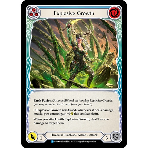 Explosive Growth (Blue)  (Unlimited) - ELE