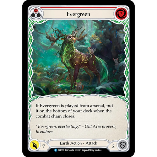 Evergreen (Red)  (Unlimited) - ELE