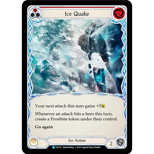 Ice Quake (Red)  (Unlimited) - ELE