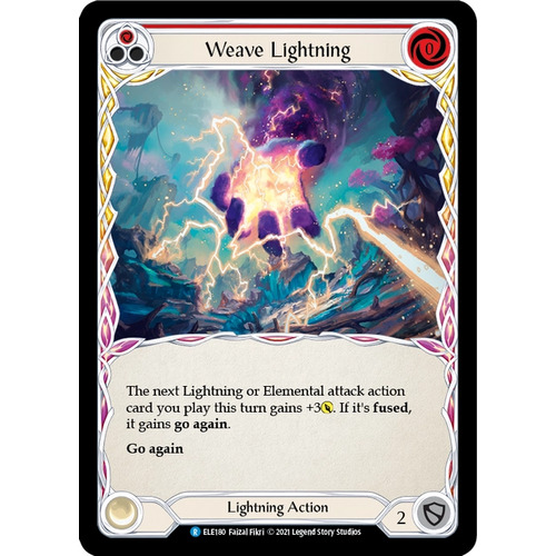 Weave Lightning (Red)  (Unlimited) - ELE