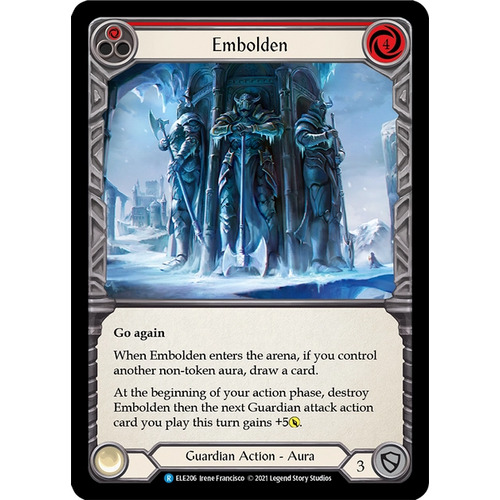 Embolden (Red) (Rainbow Foil) (Unlimited) - ELE