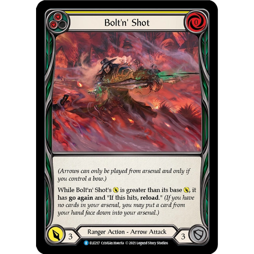 Bolt'n' Shot (Yellow) (Rainbow Foil) (Unlimited) - ELE