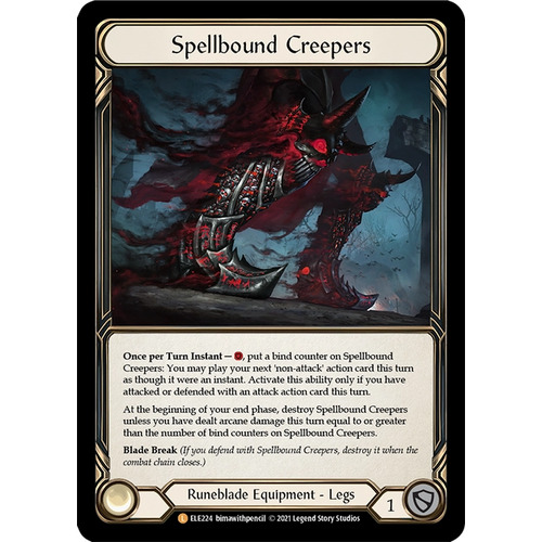 Spellbound Creepers (Rainbow Foil) (Unlimited) - ELE