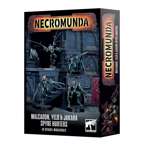 Necromunda: Malcadon, Yeld & Jakara Spyre Hunters