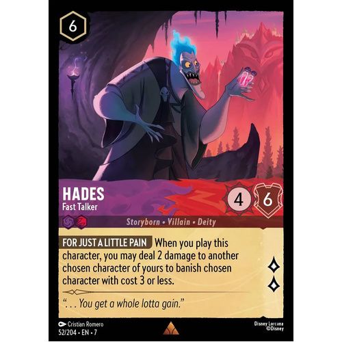 Hades - Fast Talker (52) - ARC