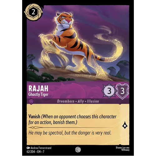 Rajah - Ghostly Tiger (62) - ARC