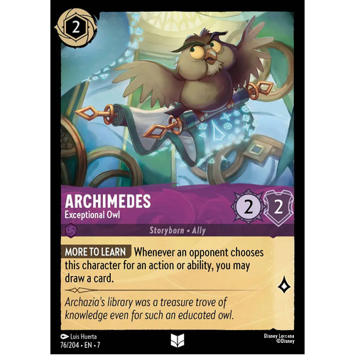 Archimedes - Exceptional Owl (76) - ARC