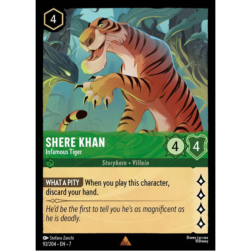 Shere Khan - Infamous Tiger (92) - ARC