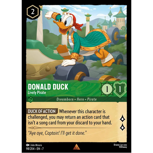 Donald Duck - Lively Pirate (98) - ARC