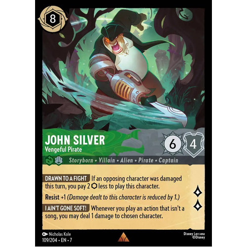 John Silver - Vengeful Pirate (109) - ARC