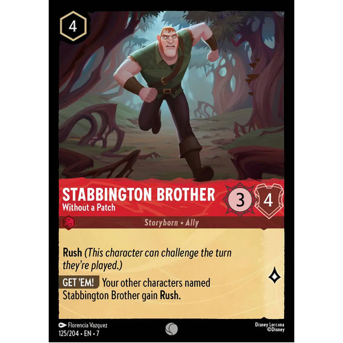 Stabbington Brother - Without a Patch (125) - ARC